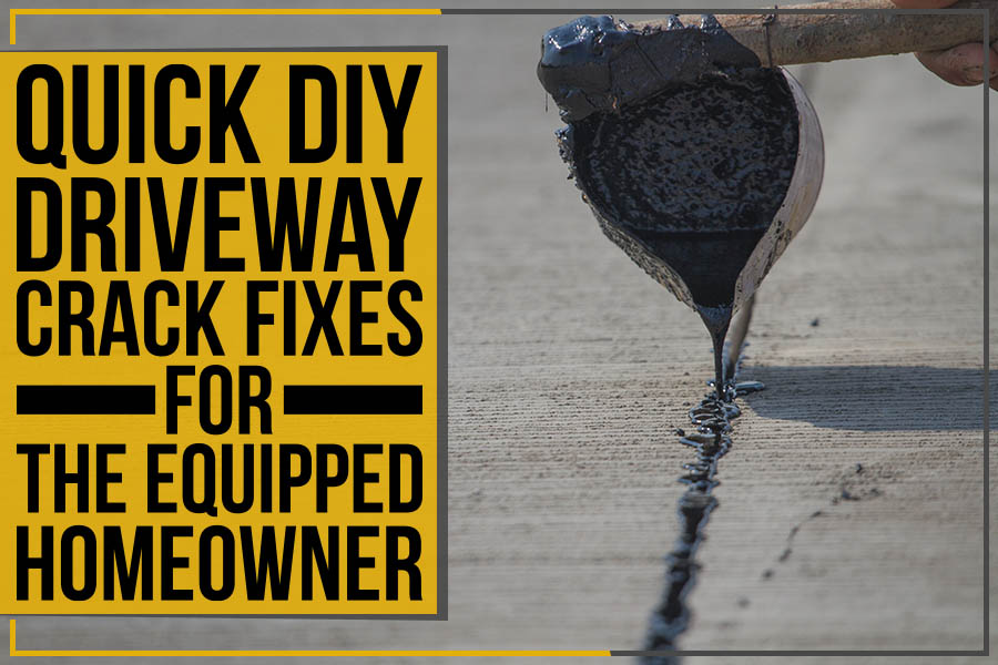 Quick DIY Driveway Crack Fixes For The Equipped Homeowner